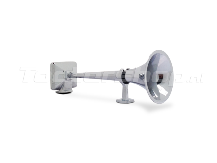 Fanfare Hupe Druckluft Horn Chrom mit Kompressor 1 - 8500779 