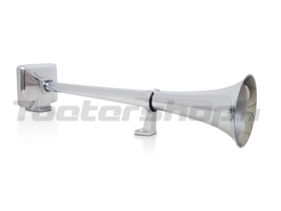 Kompressor Doppelhorn 35/31cm 12 Volt Hupe Fanfare Sirene Horn